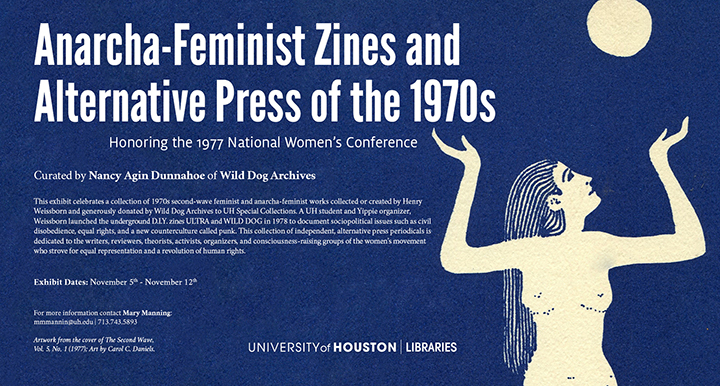 20世纪70年代的无政府主义女权主义杂志和另类出版社